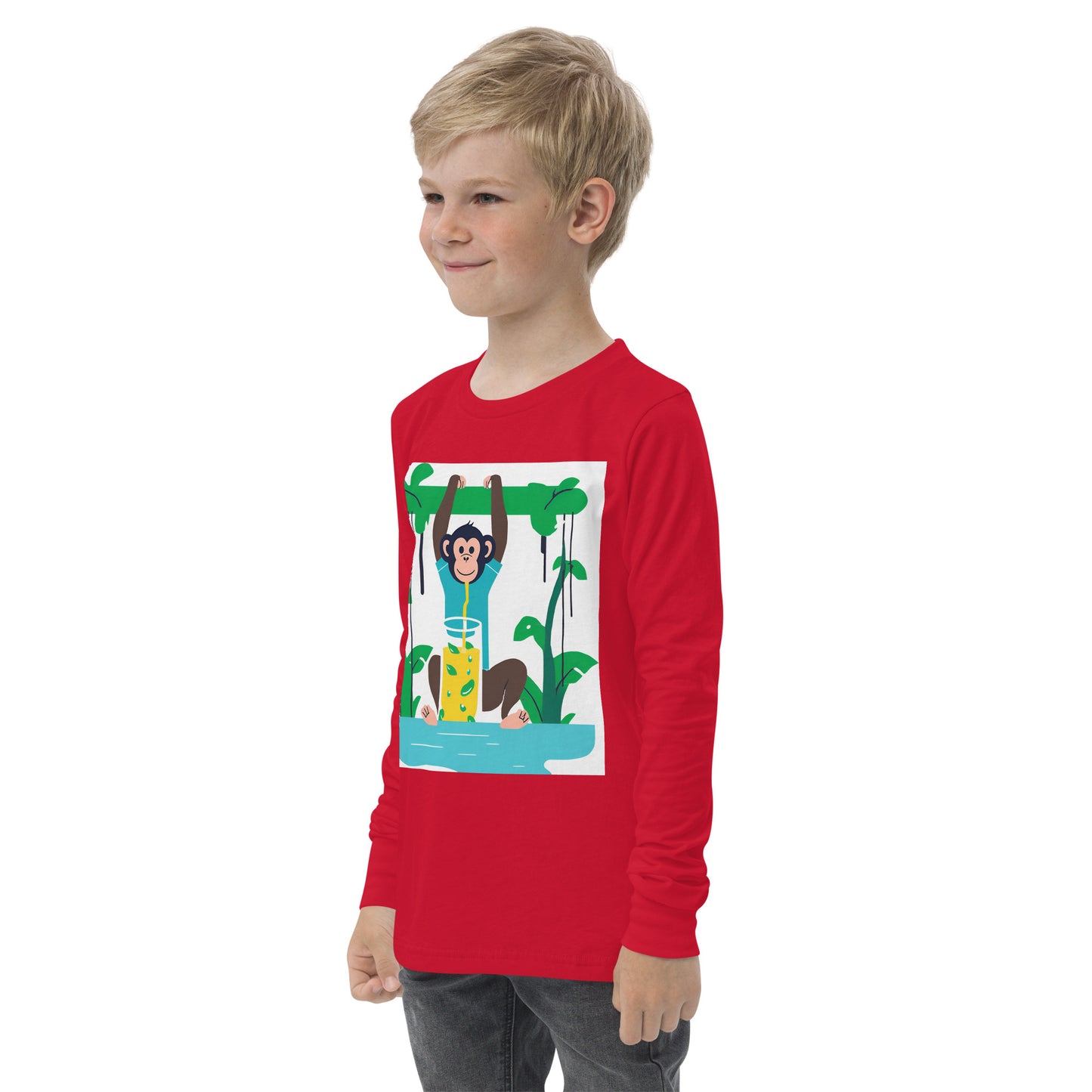 Fun Monkey long sleeve tee